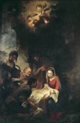 Adoration of the Shepherds (Bartolomé Esteban Murillo) - Muzeo.com