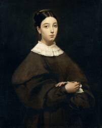Aline Chassériau, soeur de l'artiste (Théodore Chasseriau) - Muzeo.com