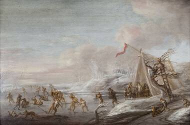 Allégorie de L'hiver (Ferdinand van Kessel) - Muzeo.com
