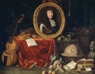 Allégorie à Louis XIV, protecteur des Arts et des Sciences (Jean Garnier) - Muzeo.com