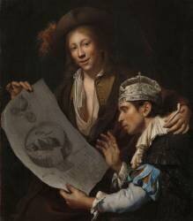 Allegory on the French Invasion of 1672 (Jan van Wyckersloot) - Muzeo.com