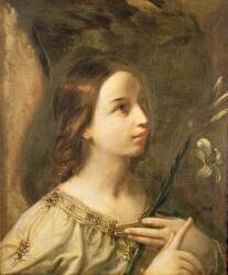 Angel of the Annunciation (Guido Reni) - Muzeo.com