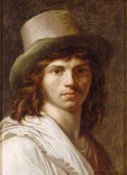 Autoportrait de Girodet (Anne-Louis Girodet) - Muzeo.com