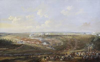 Bataille de Fontenoy, le 11 mai 1745 (Louis Nicolas van Blarenberghe) - Muzeo.com