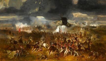 Bataille de Waterloo 18 juin 1815 (Clément-Auguste Andrieux) - Muzeo.com