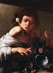Garçon mordu par un Lézard (Caravaggio) - Muzeo.com