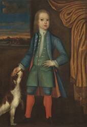 Boy in blue coat (anonymous) - Muzeo.com