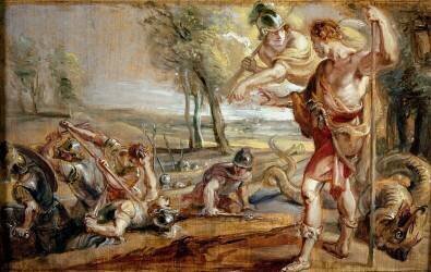 Cadmus Sowing the Dragon's Teeth (Peter Paul Rubens) - Muzeo.com
