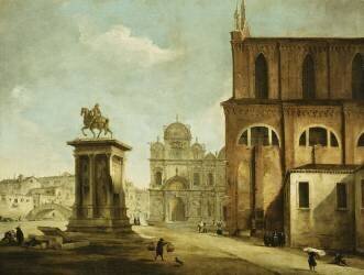 Campo SS Giovanni e Paolo (Michele Marieschi) - Muzeo.com