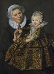 Catharina Hooft with her Nurse (Frans Hals) - Muzeo.com