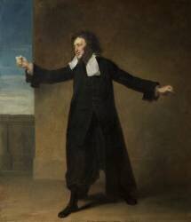 Charles Macklin as Shylock in Shakespeare's 'The Merchant of Venice' (Johan Zoffany) - Muzeo.com