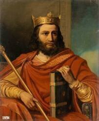 Childebert Ier, roi de Francs (mort en 558) (Jean-Louis Bézard) - Muzeo.com