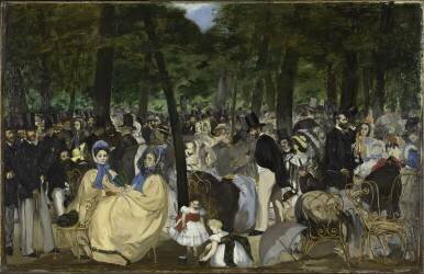 Concert in the Tuileries (Edouard Manet) - Muzeo.com