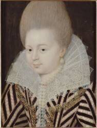Dame inconnue vers 1600 (Daniel Dumonstier) - Muzeo.com