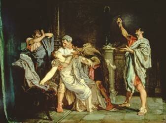 Death of Lucretia (Eduardo Rosales) - Muzeo.com