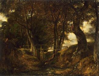 Dell at Helmingham Park (John Constable) - Muzeo.com