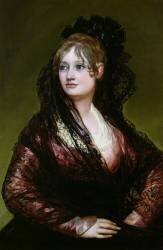 Dona Isabel de Porcel (Francisco de Goya) - Muzeo.com