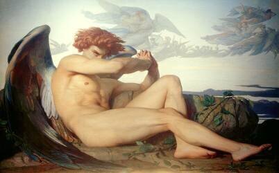Fallen Angel (Alexandre Cabanel) - Muzeo.com