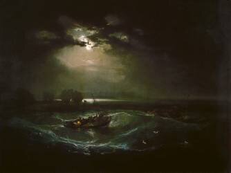 Fishermen at Sea (Joseph Mallord William Turner) - Muzeo.com