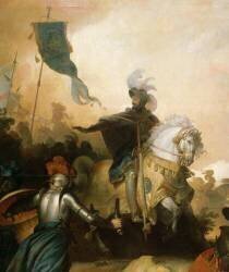 François Ier à la bataille de Marignan, 14 septembre 1515 (Alexandre-Evariste Fragonard) - Muzeo.com