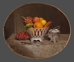 Fruit Piece (Hannah Brown Skeele) - Muzeo.com