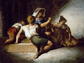 Italian family (Théodore Géricault) - Muzeo.com