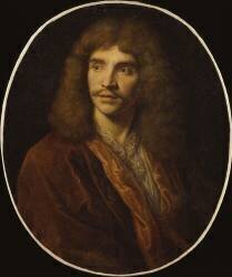 Jean-Baptiste Poquelin, dit Molière (1622-1673) (Nicolas Mignard (d'après)) - Muzeo.com