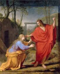Jésus apparaissant à la Madeleine (Eustache Le Sueur) - Muzeo.com