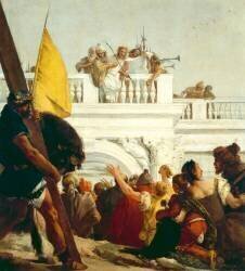 Jesus is condemned to death, Stations of the Cross (Giandomenico Tiepolo) - Muzeo.com