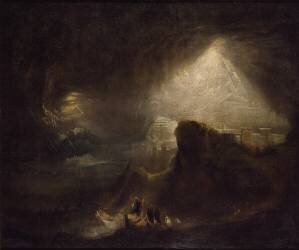 Joshua Commanding the Sun to Stand Still (John Martin) - Muzeo.com