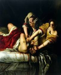 Judith beheading Holofernes (Artemisia Gentileschi) - Muzeo.com