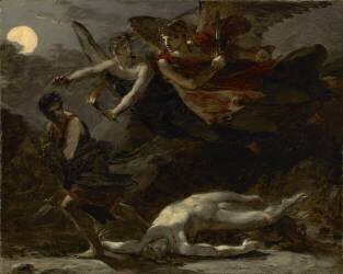 Justice and Divine Vengeance Pursuing Crime (Pierre Paul Prud'hon) - Muzeo.com