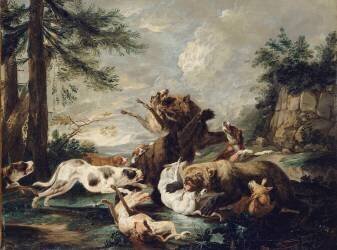 La Chasse à l'ours (Carl Ruthart) - Muzeo.com