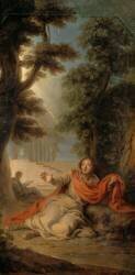 La conversion de saint Augustin (Charles-Antoine Coypel) - Muzeo.com