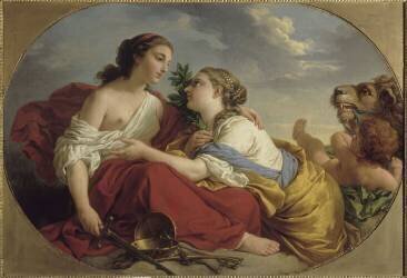 La Justice et la Clémence (Louis Jean François Lagrenée) - Muzeo.com