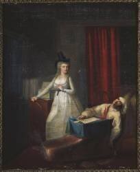 La mort de Marat, le 13 juillet 1793 (Jean-Jacques Hauer) - Muzeo.com