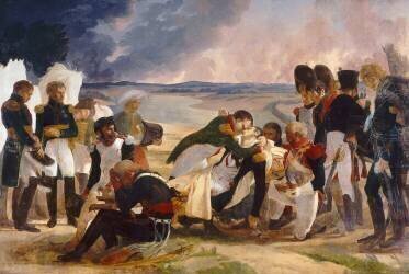 La Mort du maréchal Lannes, duc de Montebello (Pierre-Narcisse Guérin) - Muzeo.com