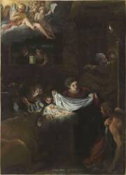 La Nativité (Francesco Albani) - Muzeo.com