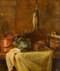 La table de cuisine (Jean Siméon Chardin) - Muzeo.com