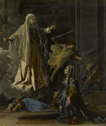 La vision de sainte Françoise Romaine (Nicolas Poussin) - Muzeo.com