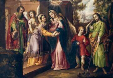 La visitation (José Sanchez) - Muzeo.com