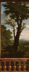 Landscape without figures for the Bains flats at Versailles (René Antoine Houasse) - Muzeo.com