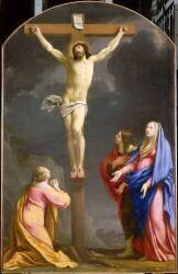 Le Christ en croix (Simon Vouet) - Muzeo.com