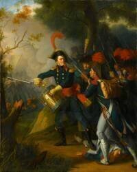 Le général Duhesme frappe la charge de Diersheim, 20 avril 1797 (Amélie Périgeot) - Muzeo.com