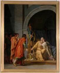 Le Jeune fils de Scipion rendu à son père par Antiochus (Nicolas Guy Brenet) - Muzeo.com