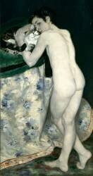 Le jeune garçon au chat (Auguste Renoir) - Muzeo.com