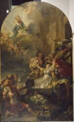 Le Miracle des Ardents (Gabriel-François Doyen) - Muzeo.com