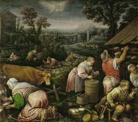 Le mois de Mai (Leandro Bassano) - Muzeo.com
