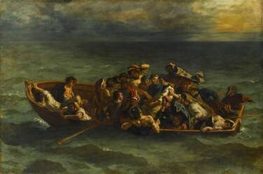Le Naufrage de Don Juan (Eugène Delacroix) - Muzeo.com