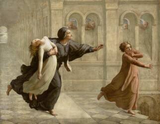 Le Poème de l'âme. Cauchemar (Louis Janmot) - Muzeo.com